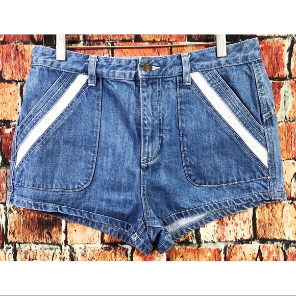 Free People Sweet Surrender Lace High Rise Shorts - Picture 2 of 5